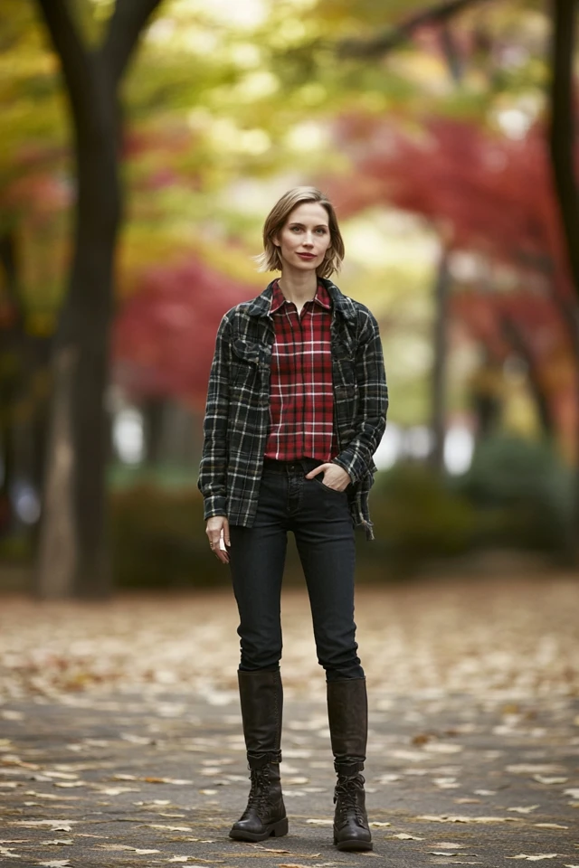 Layering for Fall: How to Combine Textures and Patterns