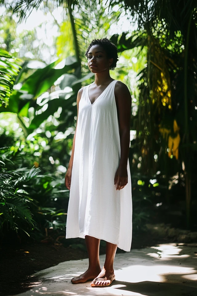 Summer Whites: Monochromatic Looks for Hot Weather Elegance