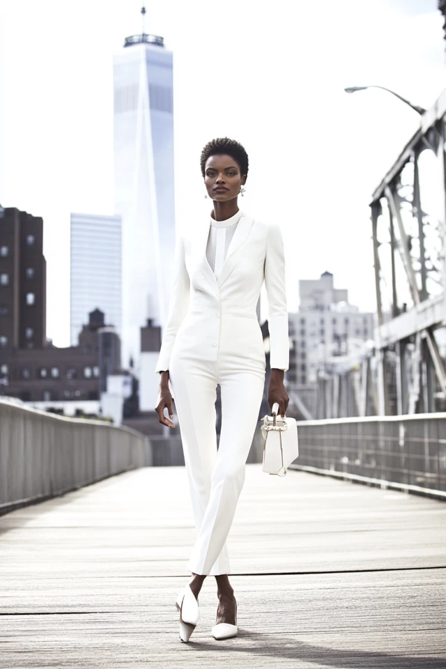 All-White Outfits: Achieving a Clean and Chic Look