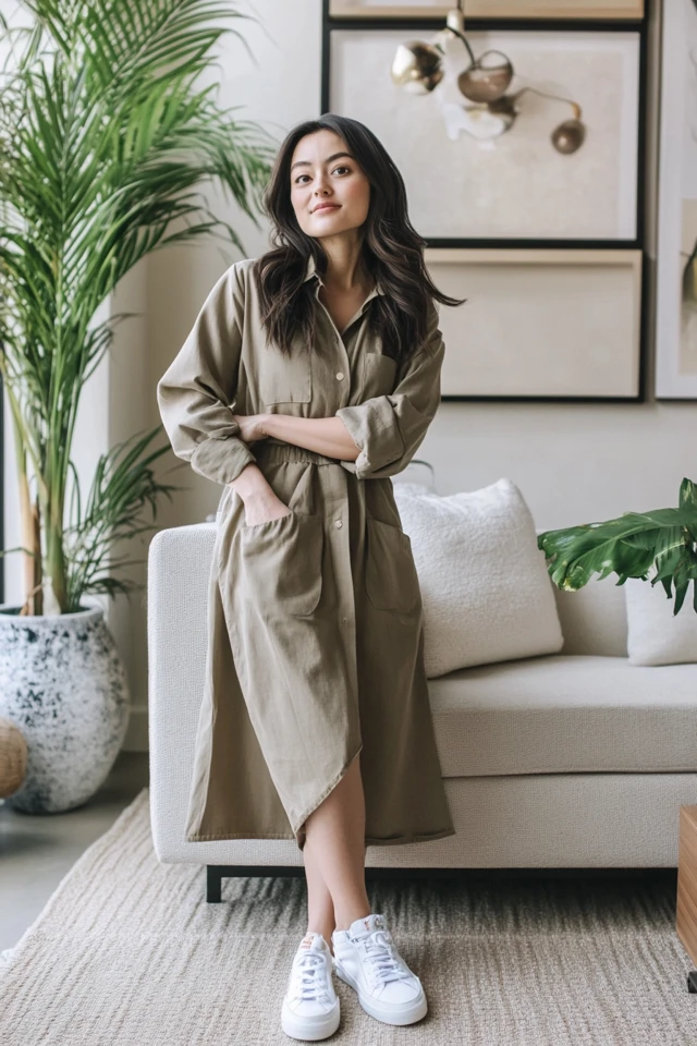 Shirt Dresses: Combining Comfort and Style in One Piece