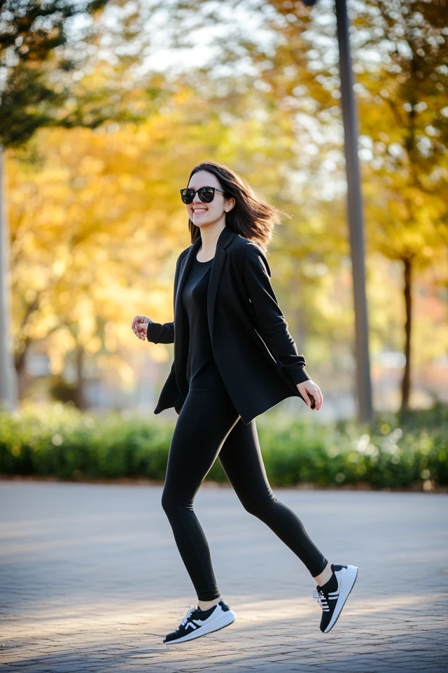 Versatile Black Leggings: From Athleisure to Street Style