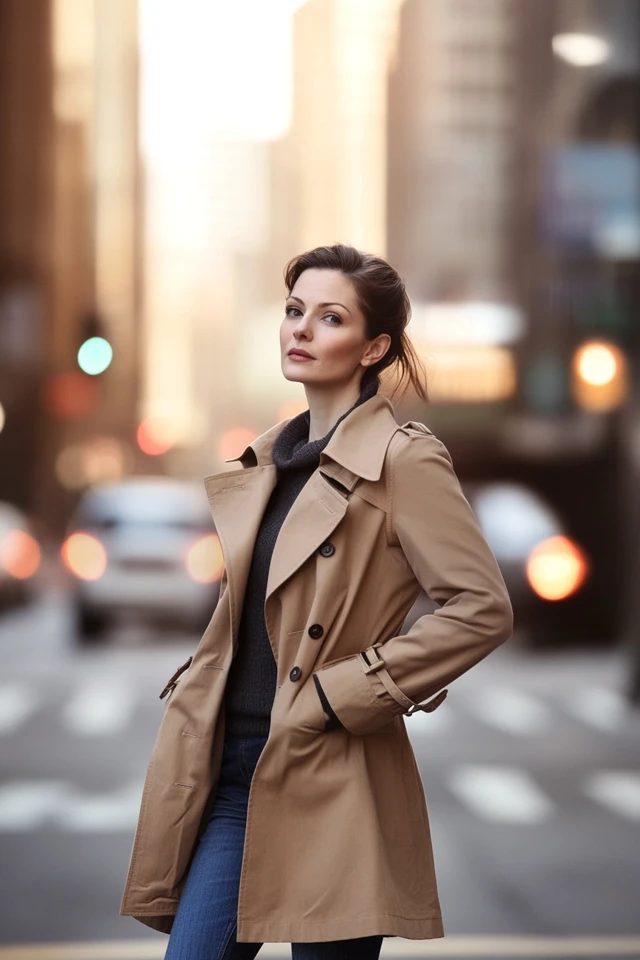 Classic Trench Coat: The Ultimate Outerwear Piece