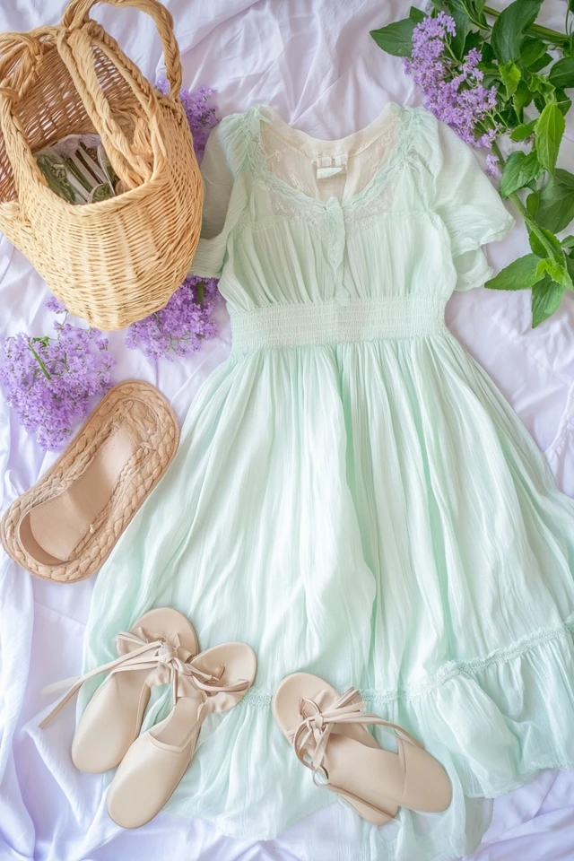 Perfect Pastel Color Combinations for Summer Dresses