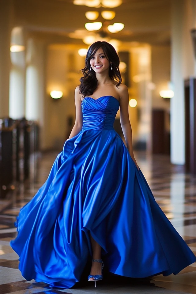 Floor-Length Gowns for Prom Nights