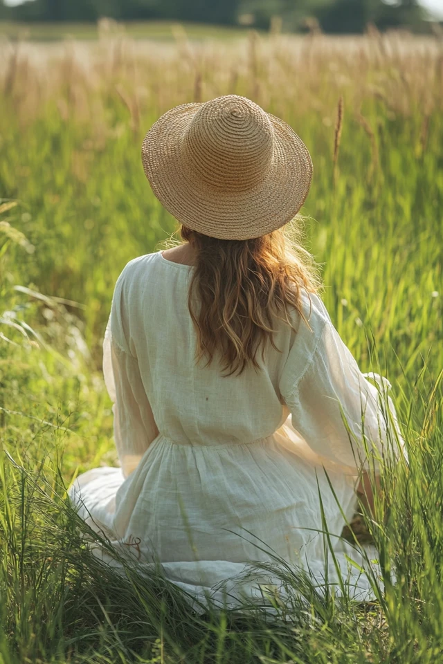 Rustic Linen and Cotton Outfits for Summer Comfort