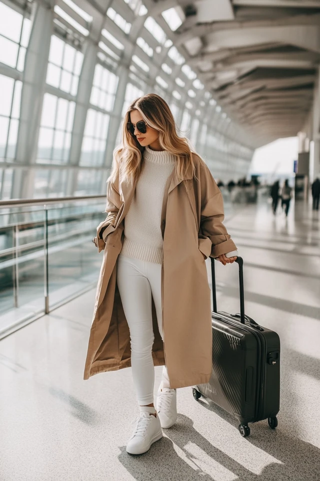 Effortless Airport Outfits for Jetsetter Vibes