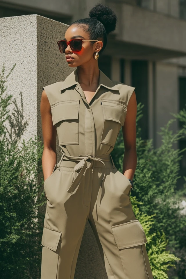 The Rise of Utility Jumpsuits for Spring Looks