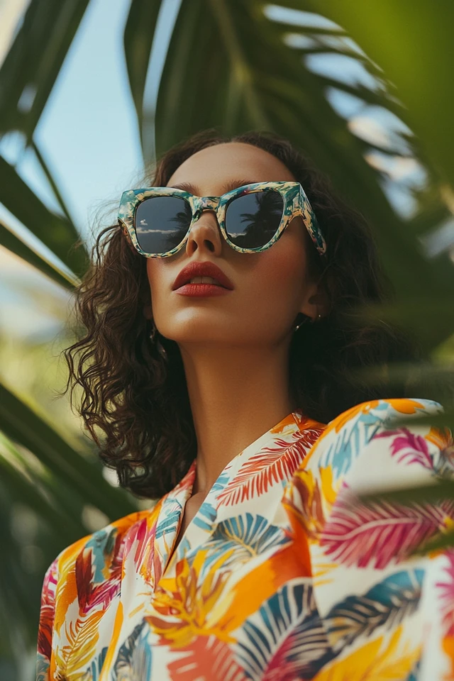 Tropical Prints for Summer Vacation Wardrobes