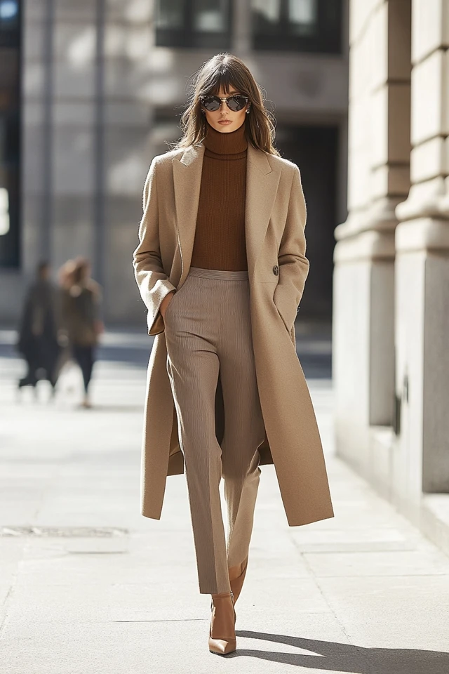 Monochromatic Outfits for Fall’s Sleekest Trend