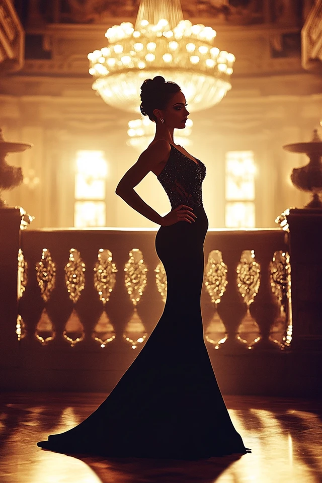 Dramatic Mermaid Silhouettes for Formal Evening Gowns