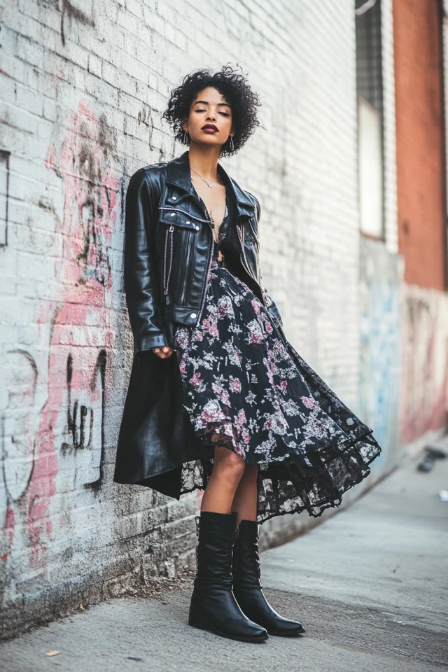 Cropped Jackets for Adding Edge to Dresses