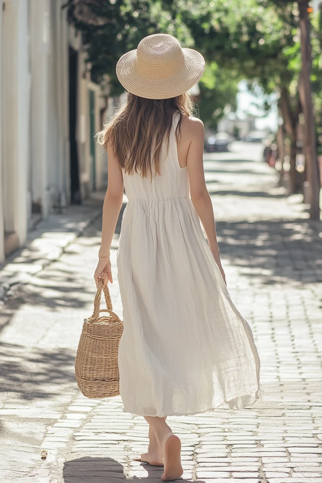 Breezy Linen Dresses for Hot Summer Days