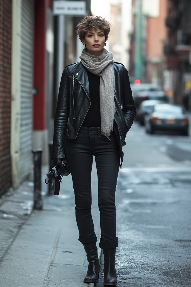 Sleek Leather Jackets for Cool Fall Nights