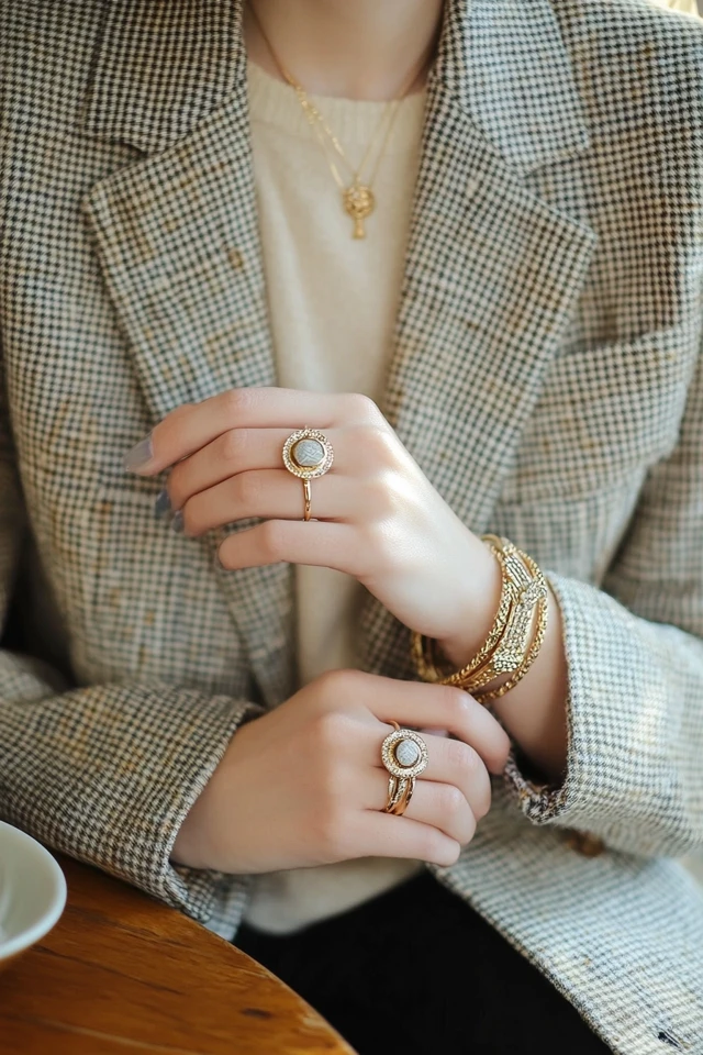 Statement Rings: Layering and Styling for a Chic Finish