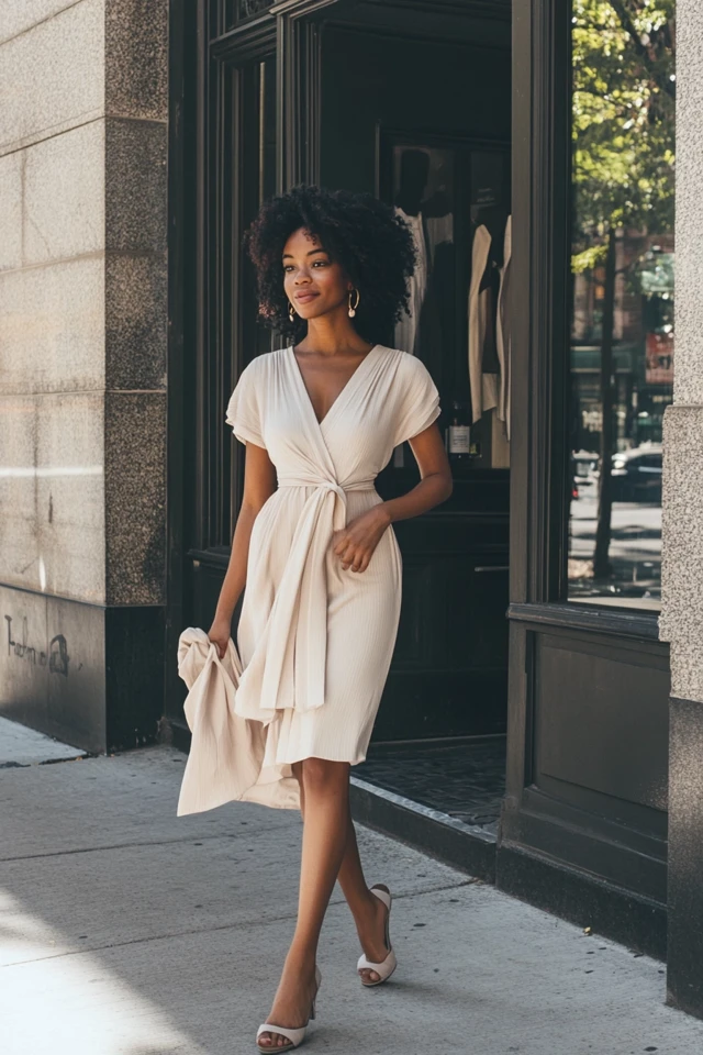 Soft Wrap Dresses for Versatile Wardrobes