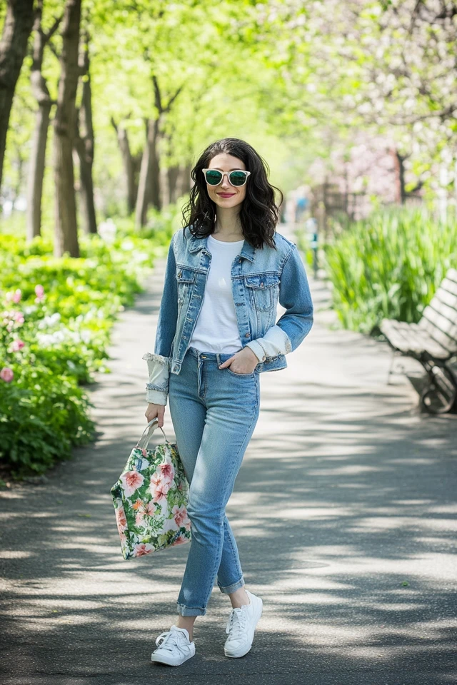 Light Denim Jackets for Transitional Spring Weather