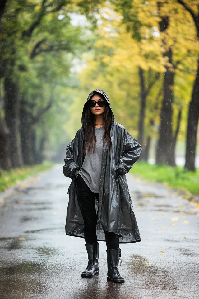 Raincoats with Hoods for Stormy Weather Style