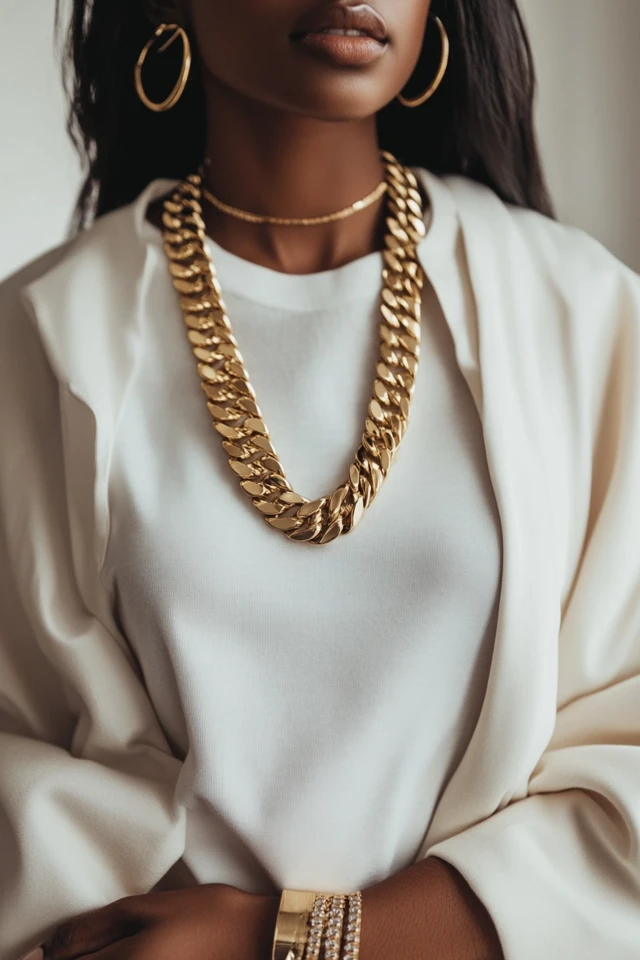 The Ultimate Guide to Styling Chunky Gold Jewelry