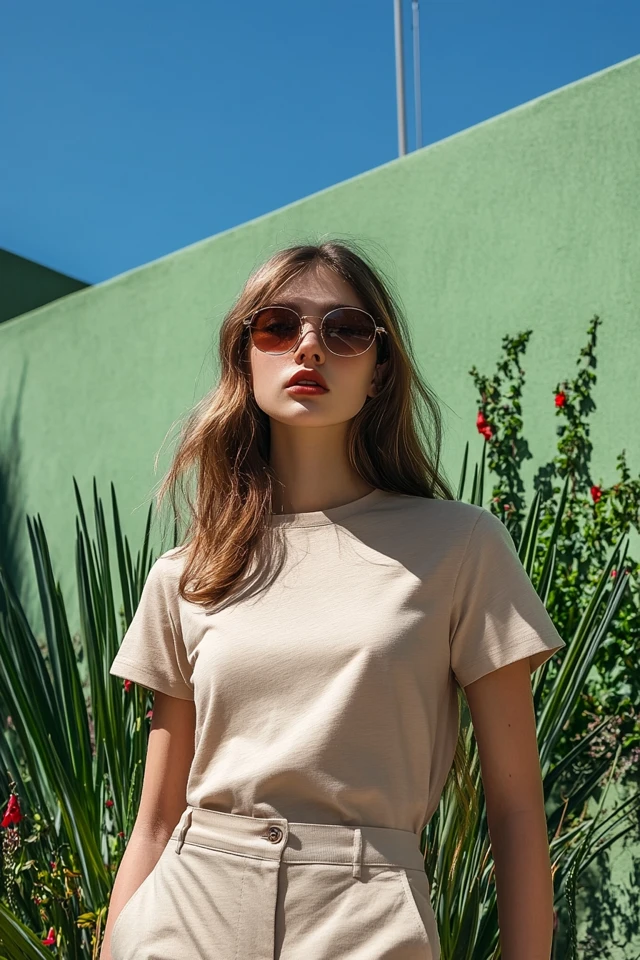 Neutral Crew Neck T-Shirts for Everyday Wear: Timeless, Versatile, and Effortlessly Stylish