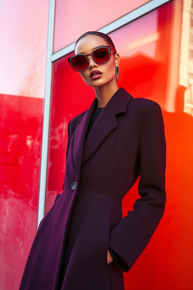 Structured Maxi Coats for Dramatic Outerwear