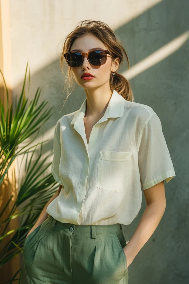 Short-Sleeve Button-Ups for Springtime Sunshine: A Breezy and Stylish Wardrobe Must-Have