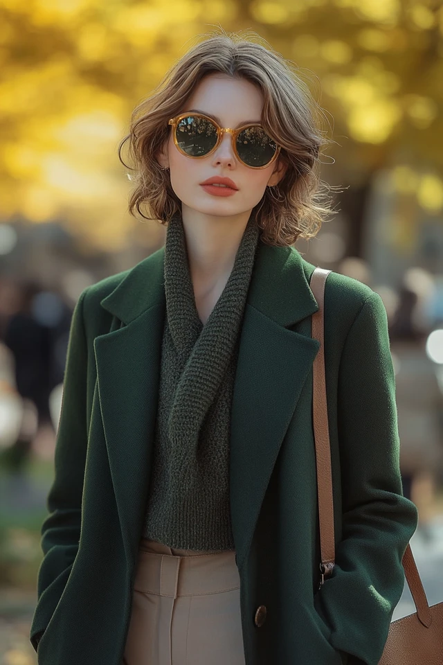 Rich Forest Green Jackets for Fall Elegance