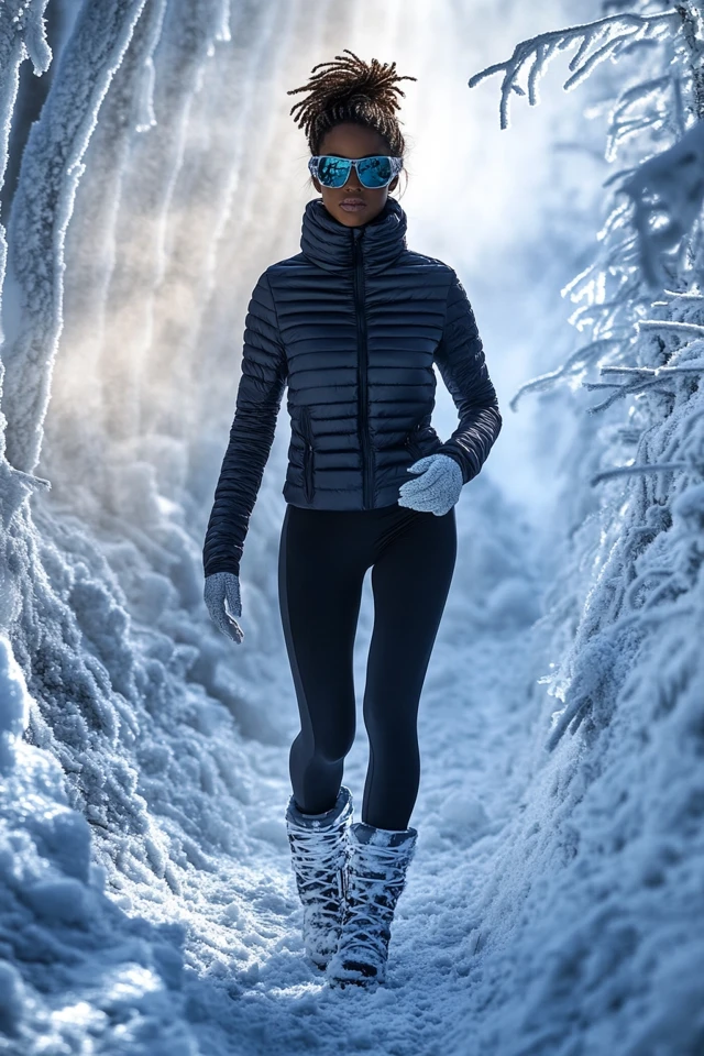 Stretchy Base Layers for Subzero Outdoor Adventures