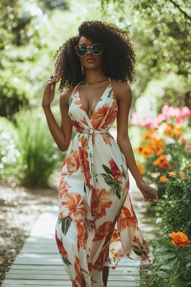 Floral Wrap Dresses for Easy Spring Outfits