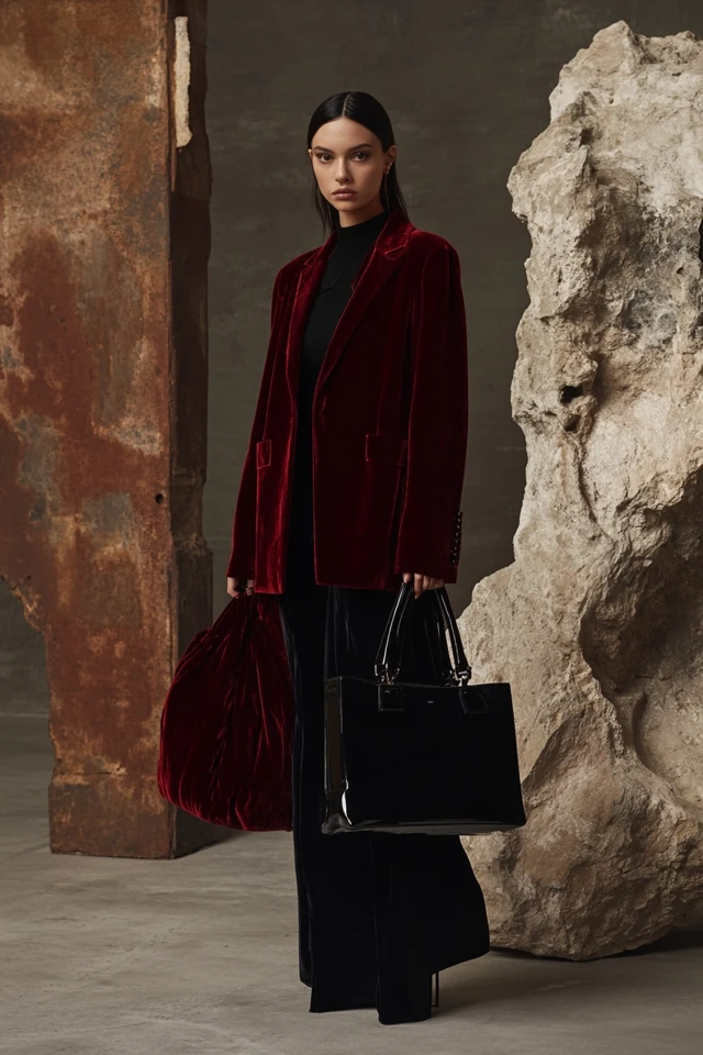 Styling Luxe Velvet Bags for Sophisticated Looks