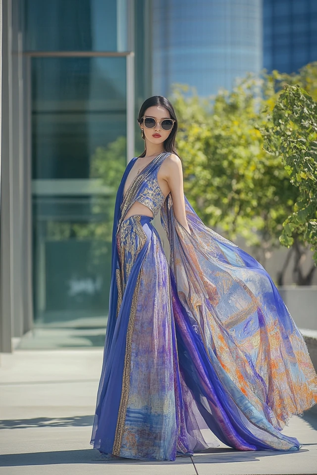 The Best Periwinkle and Gold Color Ideas for Dresses: A Regal and Dreamy Combination