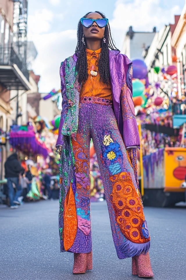 Statement Outfits for Mardi Gras Parades: Celebrate in Bold, Vibrant Style