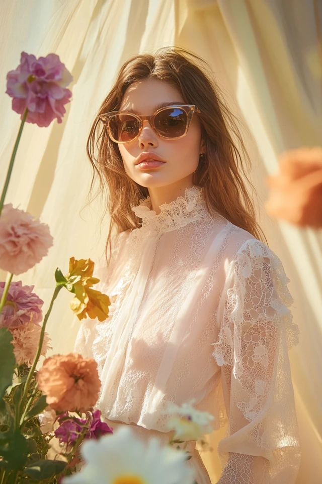 How to Combine Lace and Silk in Feminine Blouses: Timeless Elegance for Every Occasion