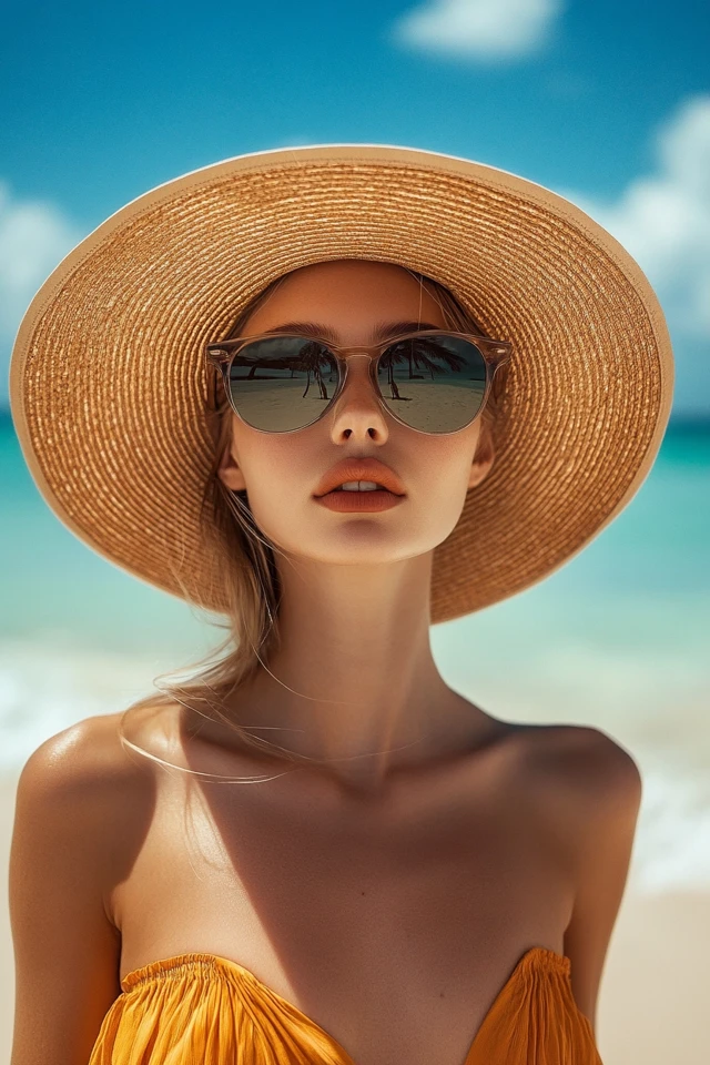 Wide-Brim Hats for Summer Vacation Glam