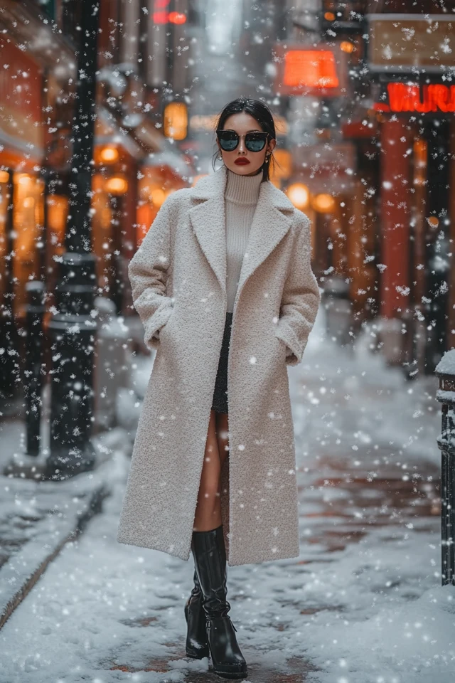 Sleek Maxi Coats for Winter Sophistication