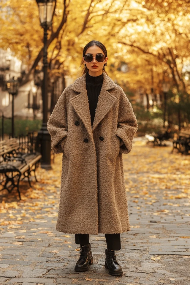 Relaxed Swing Coats for Transitional Weather