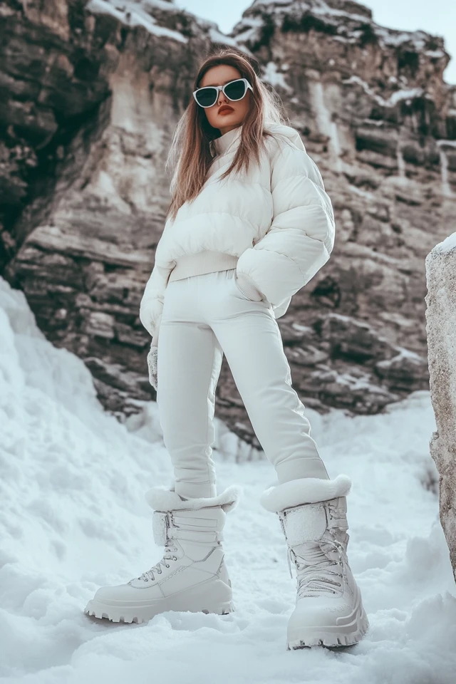 Puffy Snow Boots for Slushy Winter Streets: Stay Warm, Dry, and Stylish