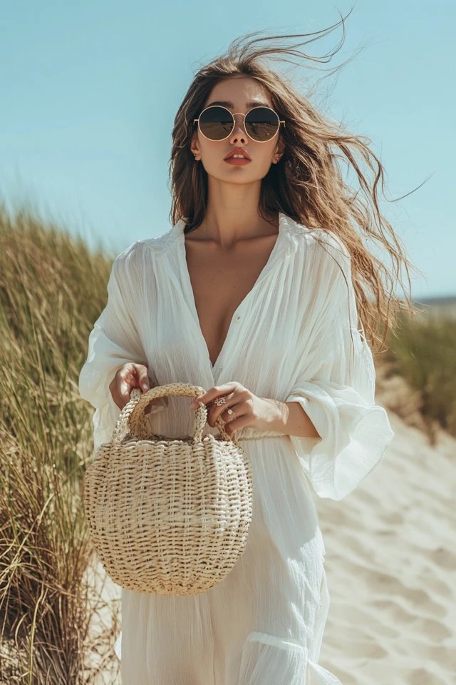 Woven Straw Bags for Perfect Beach Days: Functional, Stylish, and Full of Summer Charm