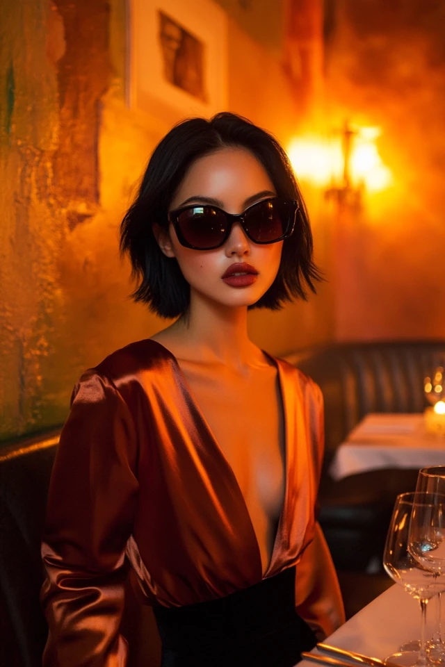 Effortless Wine and Dine Evening Looks with Satin Tops: Sophistication Made Simple