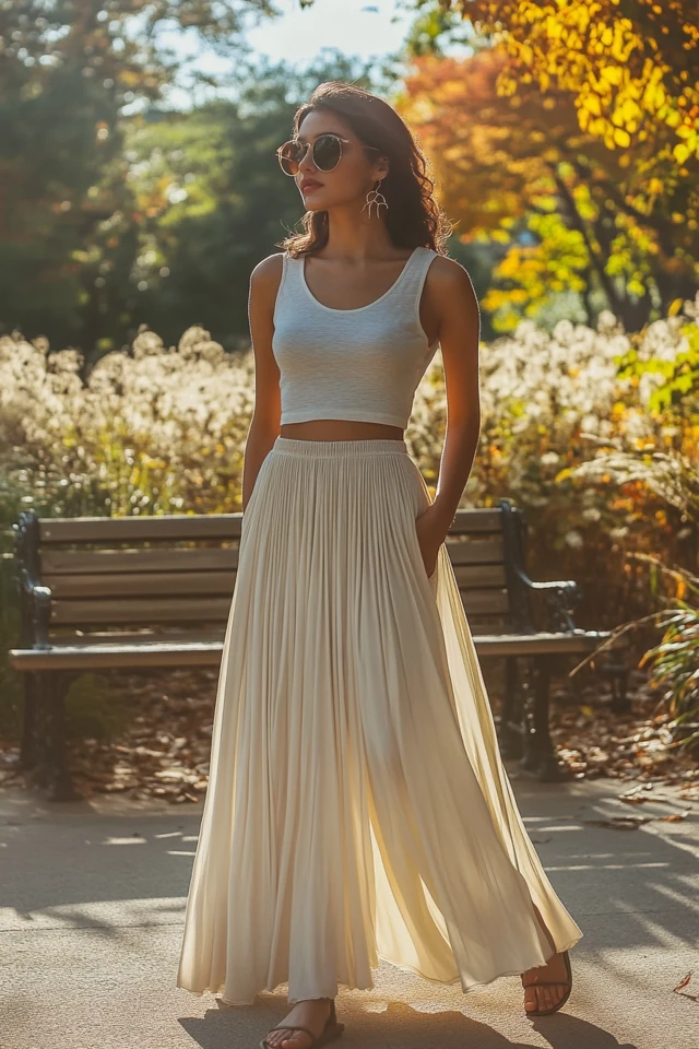 Relaxed Maxi Skirts for Casual Comfort