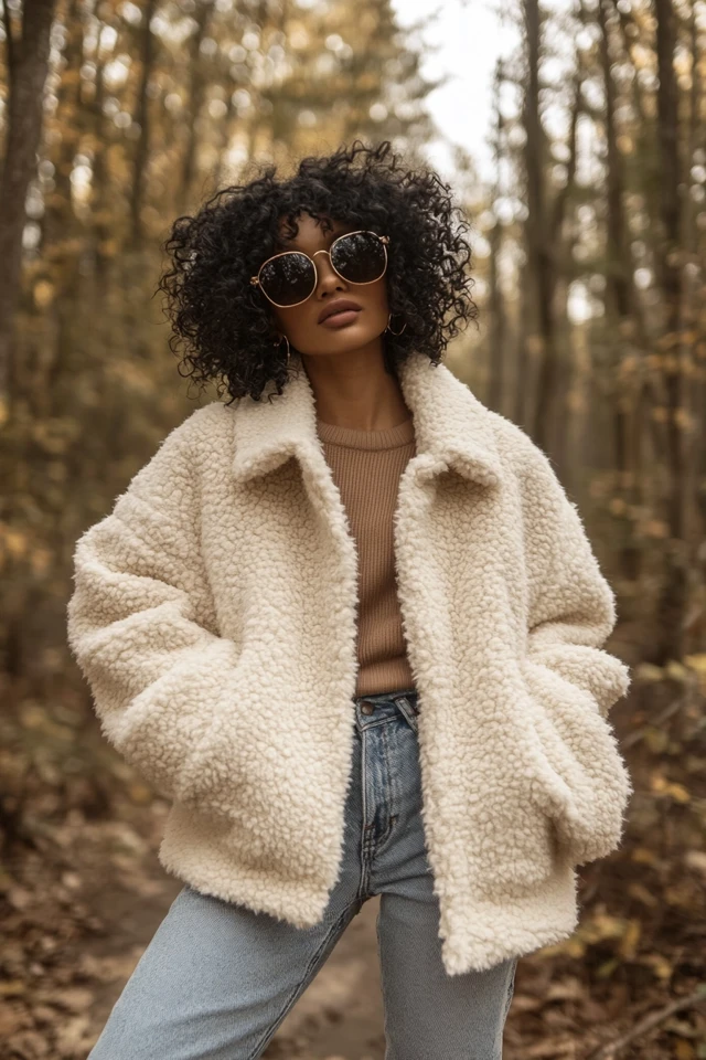 Soft Sherpa Jackets for Cozy Layers