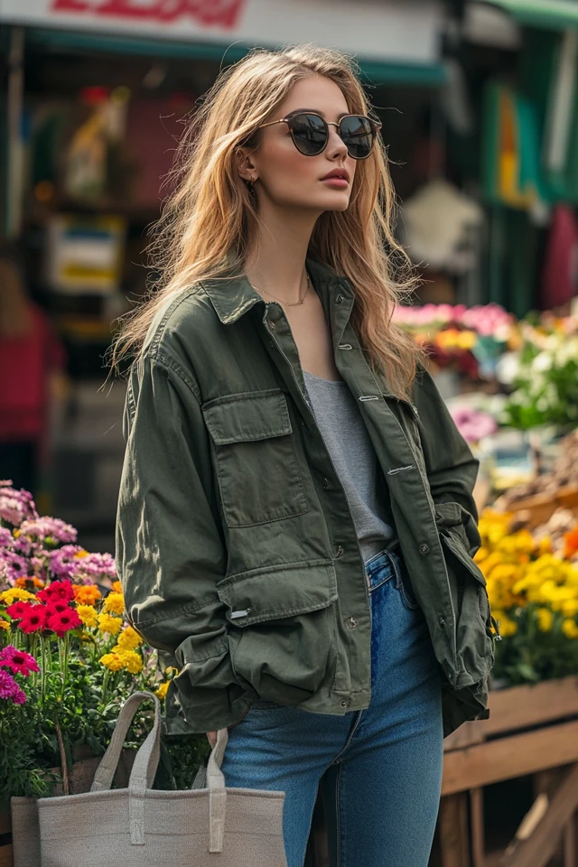 Lightweight Utility Jackets for Springtime Errands