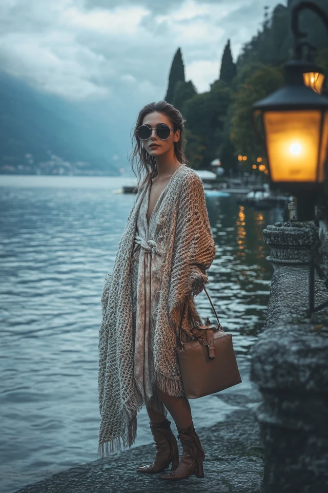 Relaxed Knit Dresses for Warm Yet Cloudy Evenings