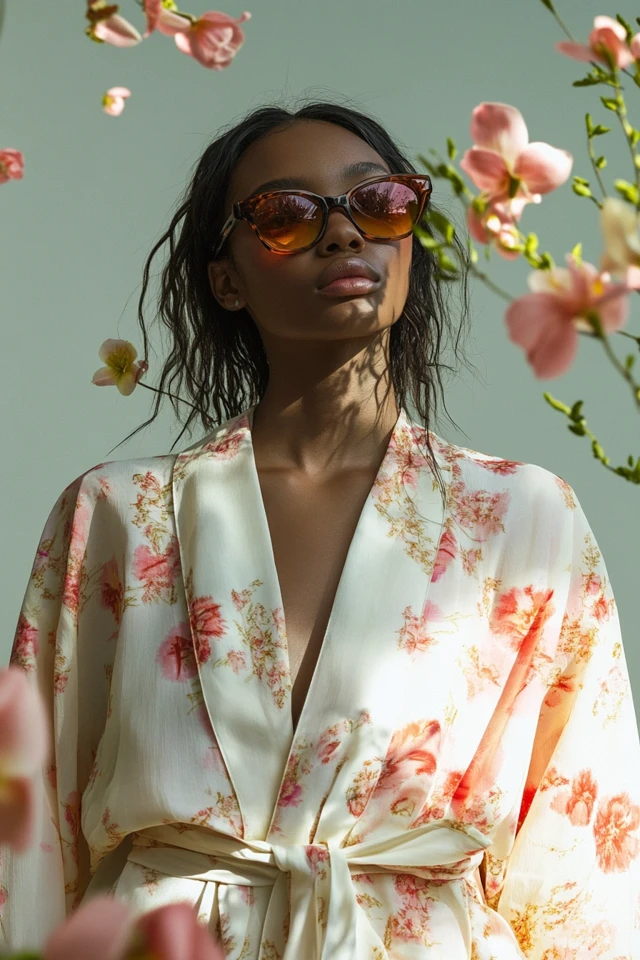 Flowy Kimono Jackets for Spring Accessories