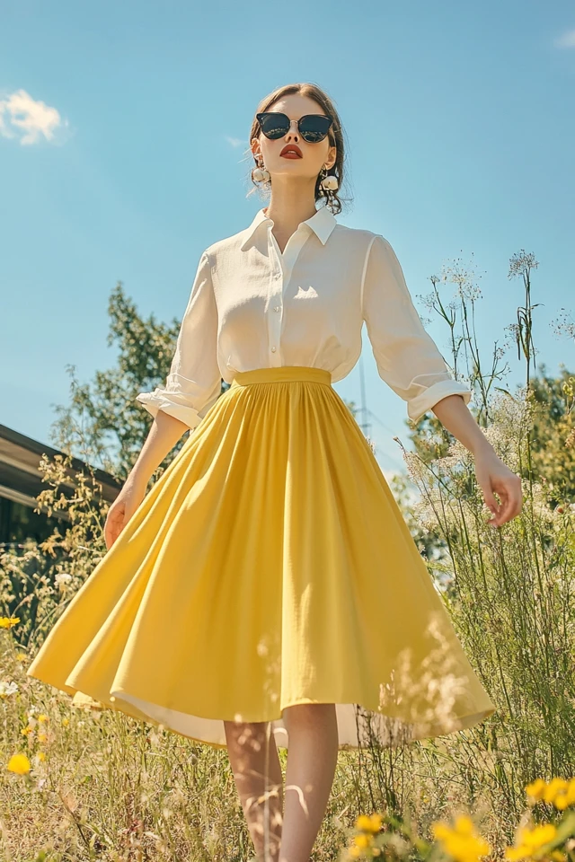 Circle Skirts for Swingy, Retro Style