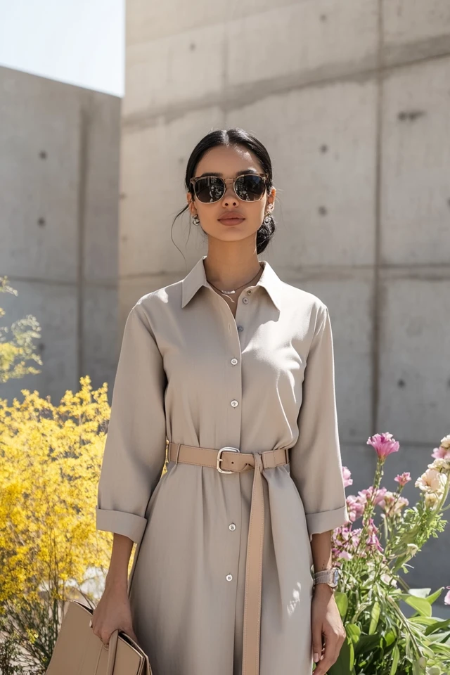 Collared Shirt Dresses for Polished Everyday Style