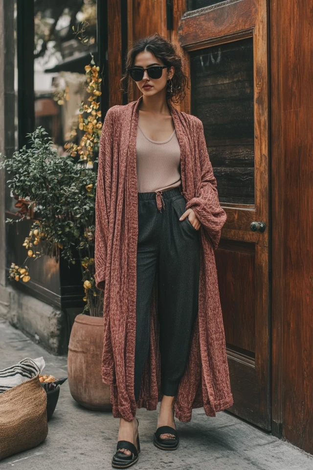 Maxi Cardigans for Relaxed Layering