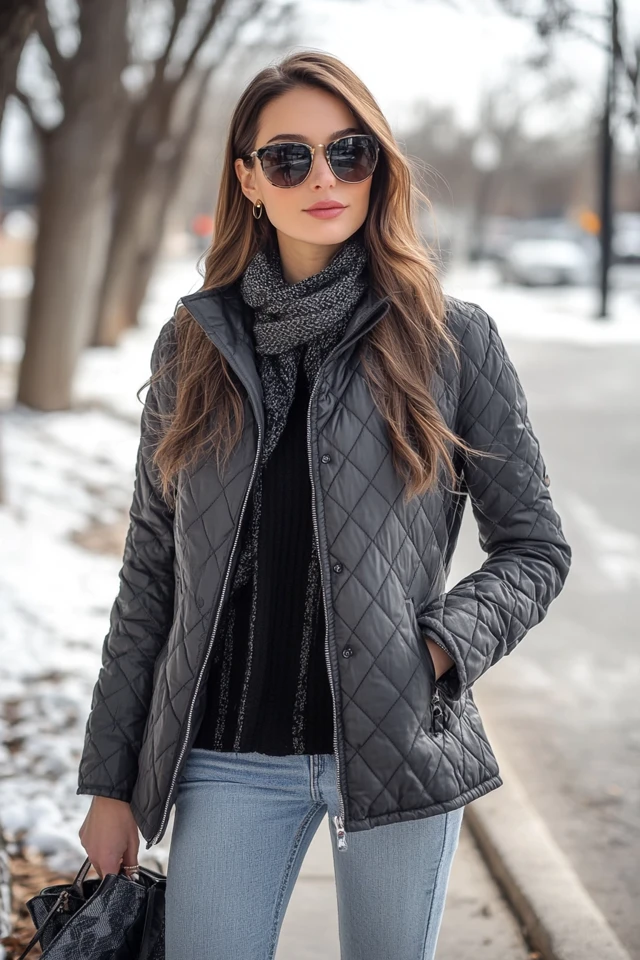 Quilted Jackets for Extra Warmth