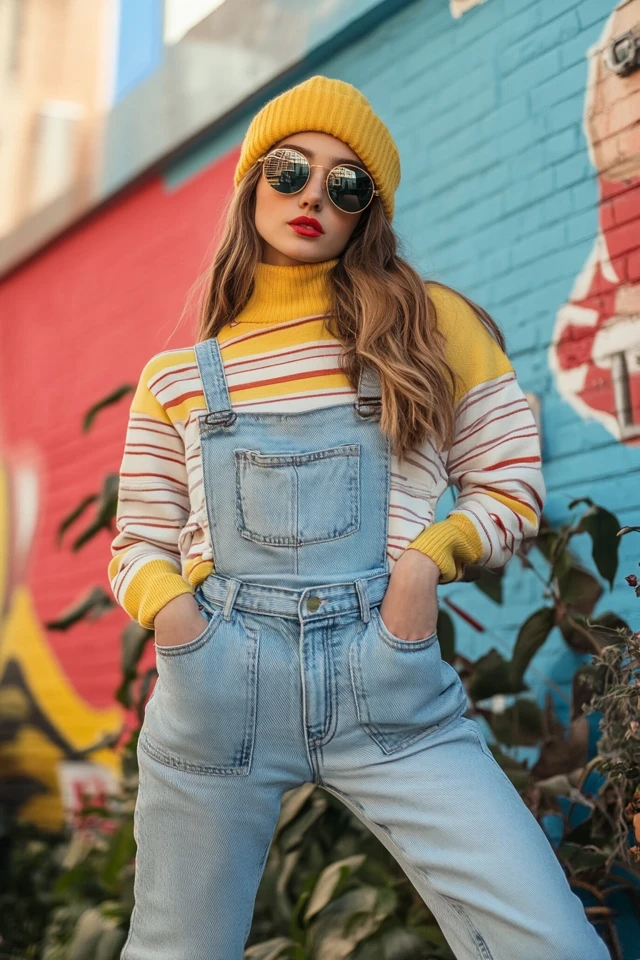 Comfy Overalls for Retro-Inspired Looks