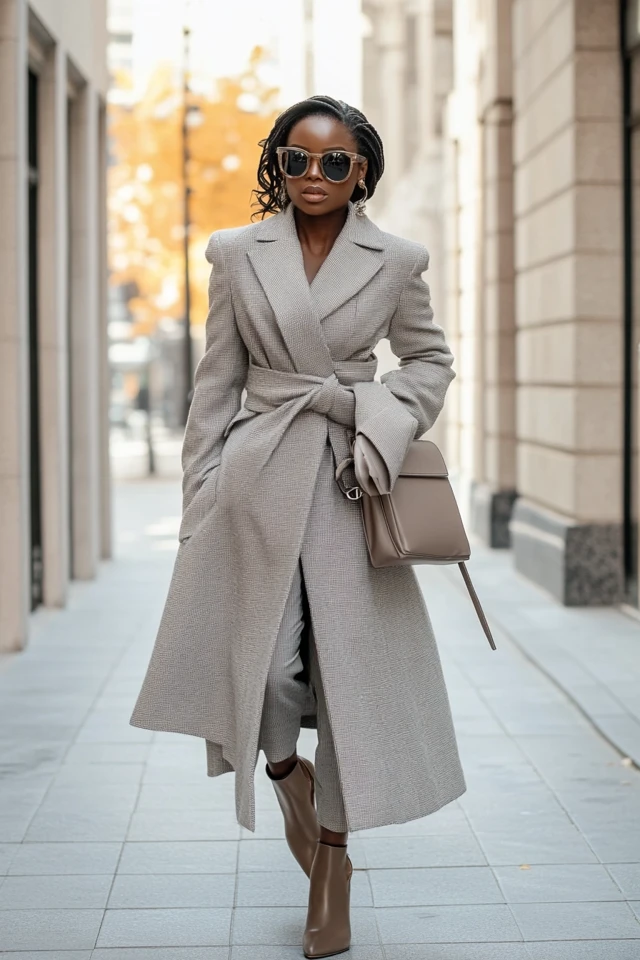 Structured Long Coats for Sophisticated Style