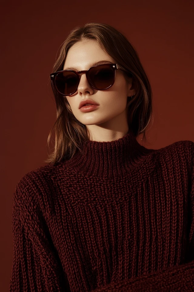 Chocolate and Burgundy Pairings for Cozy Knitwear: A Warm and Elegant Duo